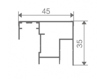 Aluminum Track Sliding Door