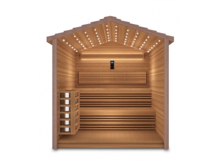 6-Person Traditional Outdoor Sauna, DX-7661