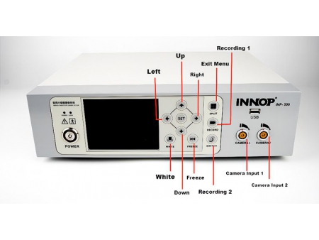 Medical Endoscope Camera System with Dual Simultaneous Image Outputs, INP-500