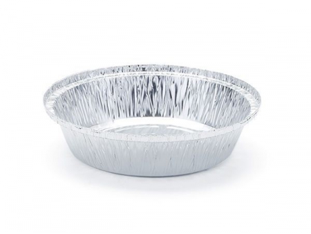 Round Wrinklewall Aluminum Foil Container, L rim