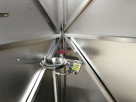 Enclosed Safety Shower