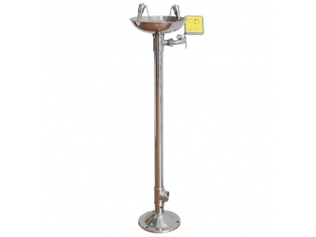 Pedestal Mounted Stainless Steel Eyewash