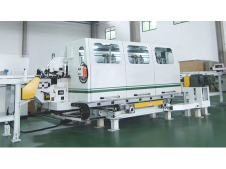 Wall Panel Double-End Tenoner Line