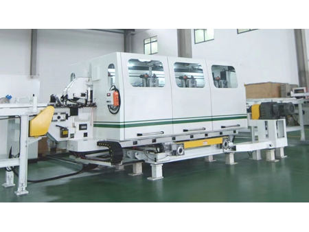 Wall Panel Double-End Tenoner Line