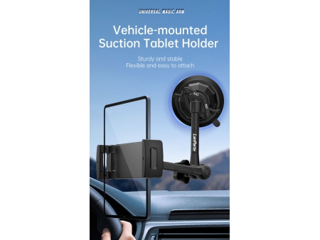 Articulated Arm Suction Cup Tablet Mount, VMA-P1/P1B