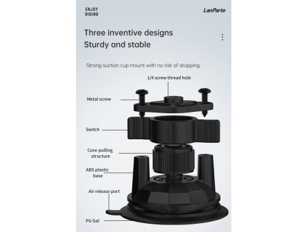 Suction Cup Tablet Mount, UBA-P1/P1L/P1B/P1LB