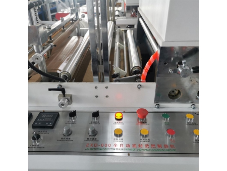 Automatic Bottom Seal Loop Handle Bag Making Machine