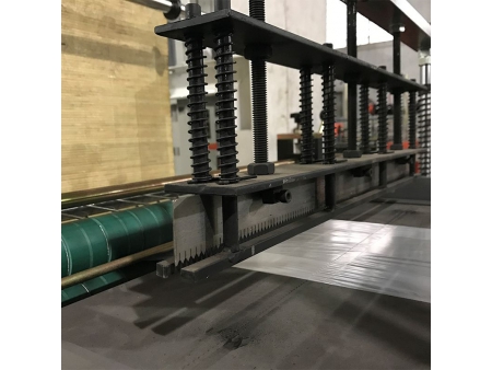 Computer Controlled Continuous Roll Vest Bag Making Machine