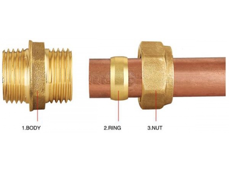 HS100 - Brass Compression Fittings