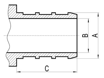 HS240 - Brass PEX Insert Fittings for USA