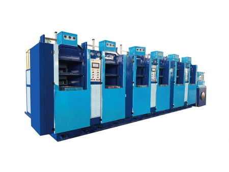 One Color EVA Compression Molding Machine with Automatic Weighing