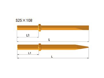 Pneumatic Breaker / Jack Hammer Chisels