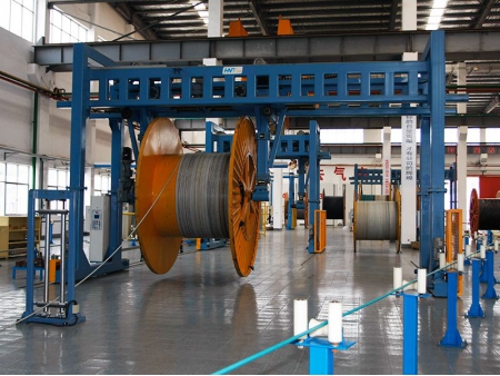 Hanging Pintle Portal Pay-Off & Take-Up