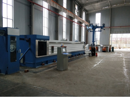 Aluminum Rod Breakdown Machine with Individual Motor