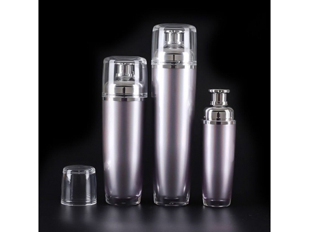 Color Airless Bottle Set,  PMMA-JS