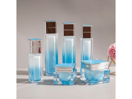 Acrylic Cosmetic Bottle Set, PMMA-WH