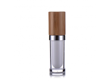 Acrylic Cosmetic Bottle with Dip Tube, PMMA