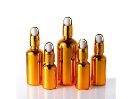 Gold Dropper Bottle