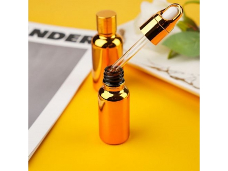 Gold Dropper Bottle