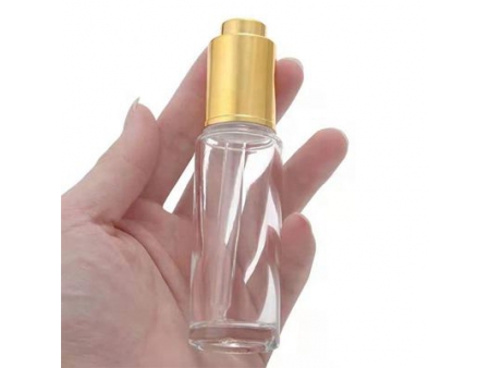 Clear Press Dropper Bottle