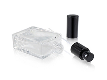 Clear Rectangle Perfume Bottle