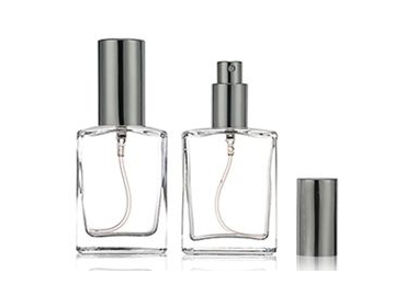 Clear Rectangle Perfume Bottle