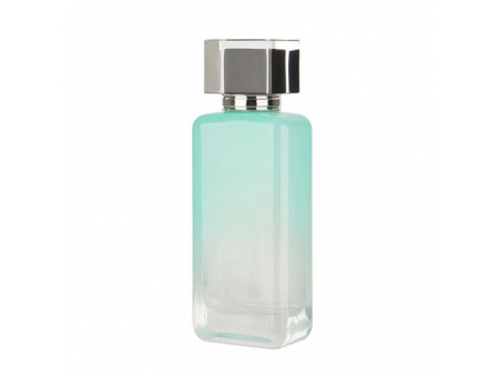 Green Rectangle Perfume Bottle, YJ