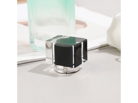 Green Rectangle Perfume Bottle, YJ