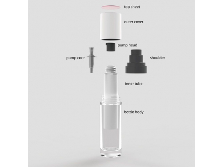 Glass Refillable Airless Bottle, SK201