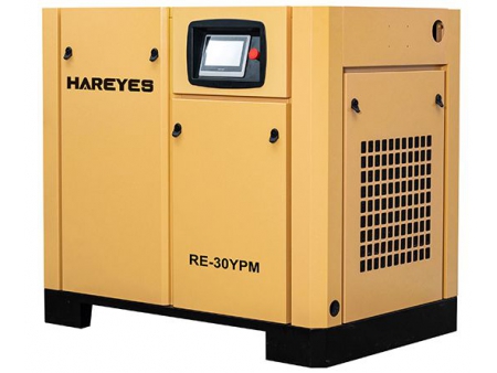 Single Stage Permanent Magnet VSD Screw Compressor, RE Series