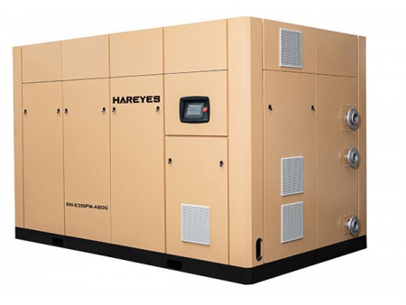 Vertical Two Stage Permanent Magnet VSD Screw Compressor, RE-E Series