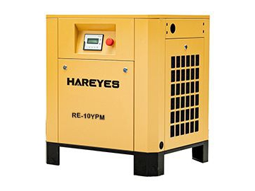 Single Stage Permanent Magnet VSD Screw Compressor, RE Series