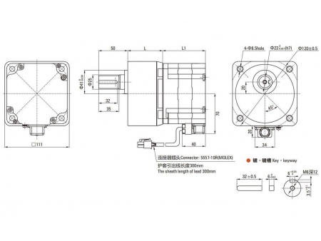 S Series Brushless DC Parallel Shaft Gearmotor