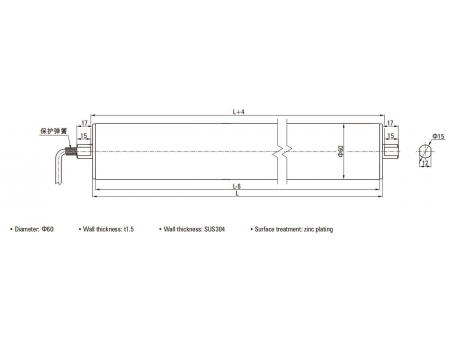 BL60  DC Drum Motor