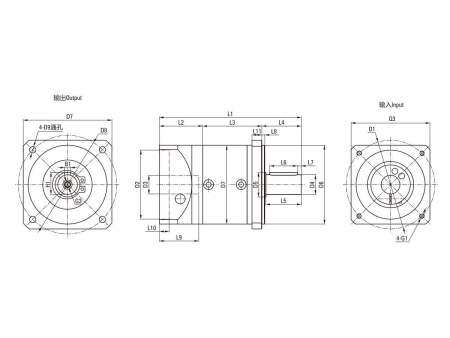 ZDF   Spur Gear Planetary Gearbox