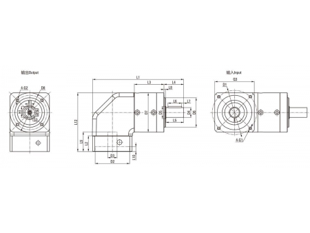 ZDWE  Spur Gear Planetary Gearbox