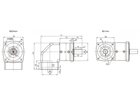 ZDWE  Spur Gear Planetary Gearbox