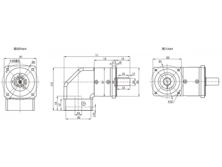 ZDWF  Spur Gear Planetary Gearbox
