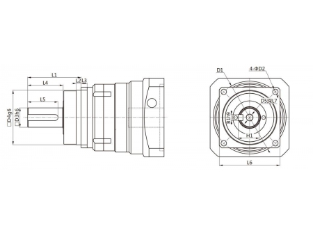 ZRS  Helical Gear Planetary Gearbox