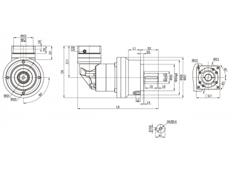 HD   Helical Gear Planetary Gearbox