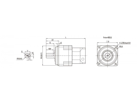 ZDR  Helical Gear Planetary Gearbox