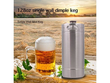 3.8L Single Wall Mini Keg