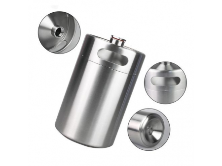 3.8L Double Wall Vacuum Insulated Mini Keg