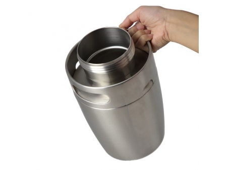 2.5L Stainless Steel Wide Mouth Fermentation Keg