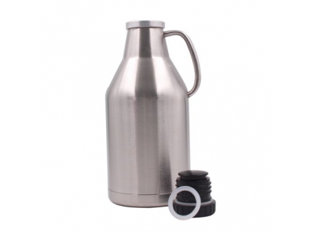 1.89L Double Wall Vacuum Insulated Screw Cap Growler