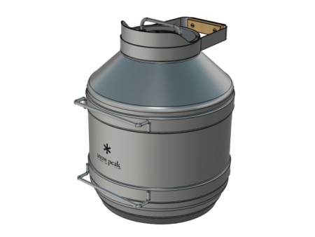 4.7L Vacuum Insulated Beer Barrel Tank with Bamboo Lid