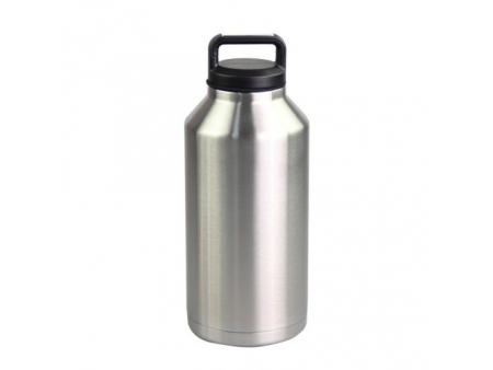 1.89L Double Wall Wide Mouth Growler with Chug Cap