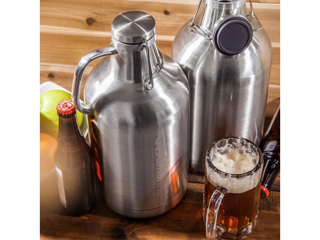 3.78L Double Wall Vacuum Insulated Flip Top Growler