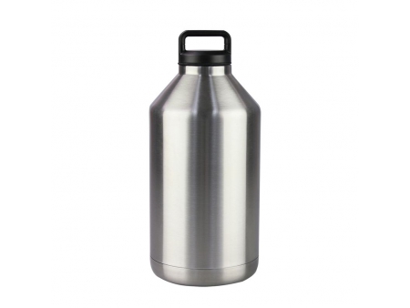 3.8L Double Wall Wide Mouth Growler with Screw Lid