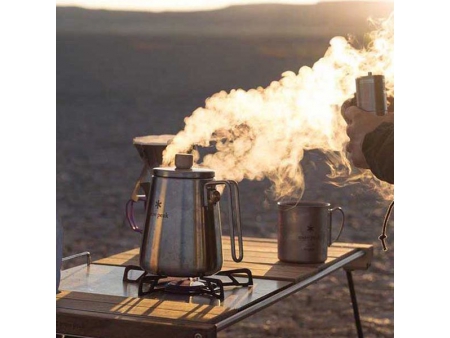 1L Stainless Steel Camping Kettle